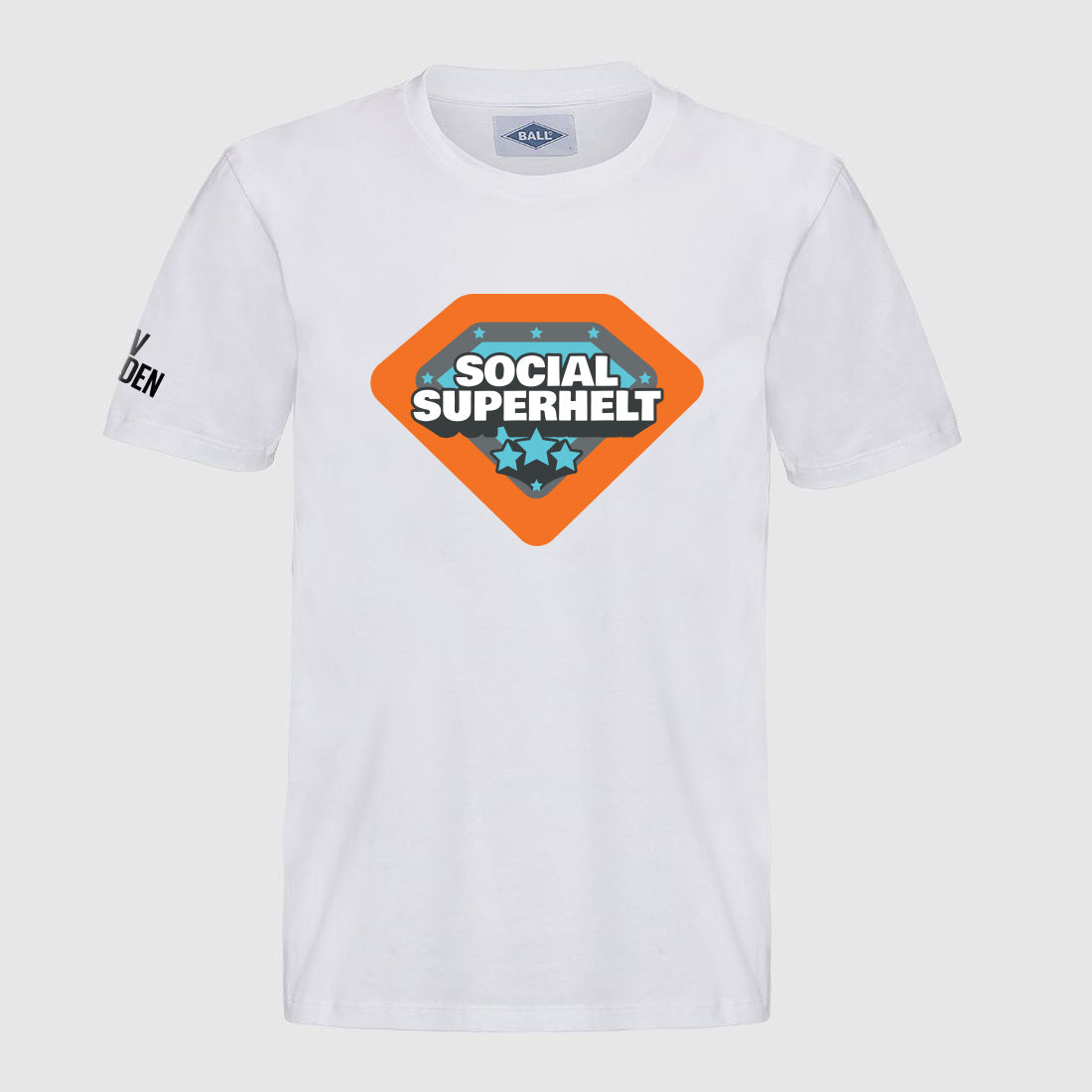 Social Superhelt t-shirt MEN